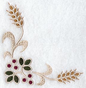 Cranberries and Wheat Corner