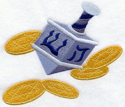 Dreidel and Gelt