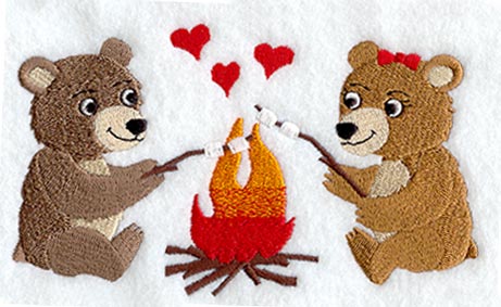 Bruno and Ursula Bear Campfire