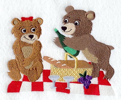 Bruno and Ursula Bear Picnic