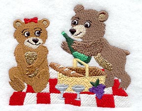 Bruno and Ursula Bear Picnic