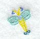 Dreamy Dragonfly Collartip - Mirror