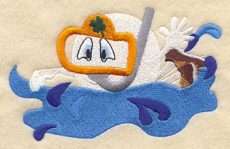 Lucky Golf Ball - Swimming