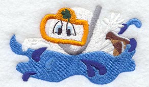 Lucky Golf Ball - Swimming