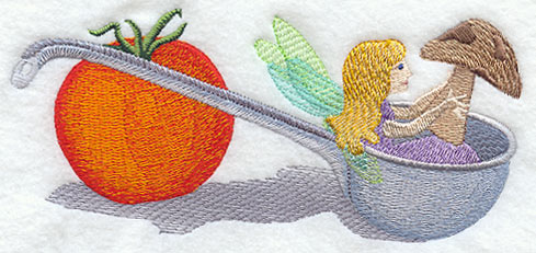 Fairy Claire in Ladle