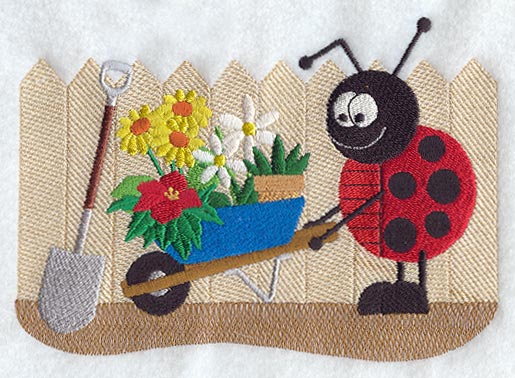 Ladybug & Wheelbarrow