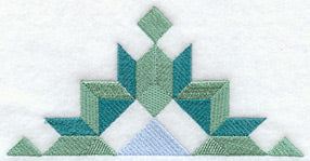 Friendship Star Quilt Block - Half - Lg