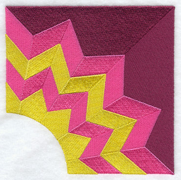 Sunset Glow Quilt Block - Lg