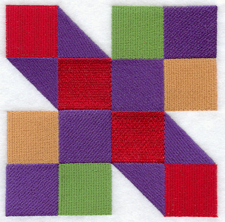 Arkansas Crossroads Quilt Block - Lg