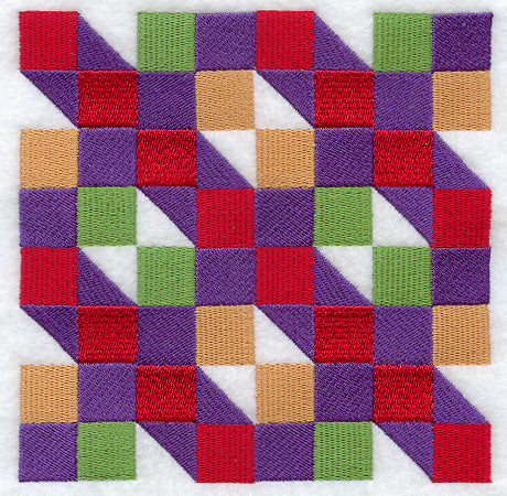 Arkansas Crossroads Quilt Block - 4 Block - Lg