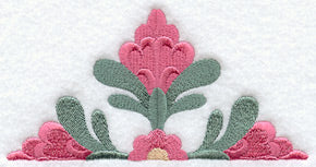 Indiana Rose Quilt Block - Half - Lg