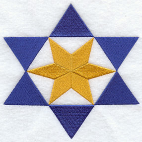 Star of the East Quilt Block - Lg