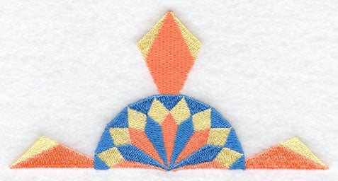 Wyoming Patch Quilt Block - Half - Lg