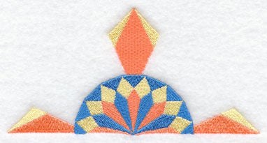 Wyoming Patch Quilt Block - Half - Lg