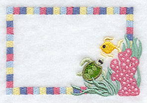Under the Sea Quilt Label - Lg