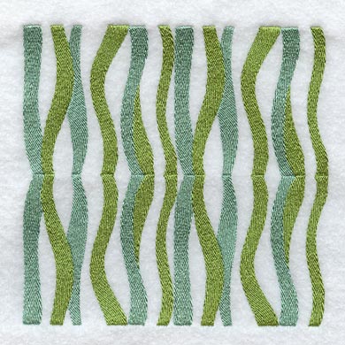 Seagrass Quilt Block - 4 Block - Lg