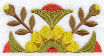 Sadie's Choice Quilt Block - Half