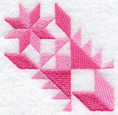 Haley's Comet Quilt Block - Quarter Lg