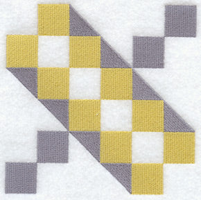Jacob's Ladder Quilt Block - Lg