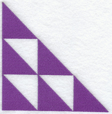 Birds in the Air Quilt Block - Lg