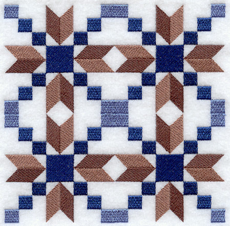 Stepping Stones Quilt Block - 4 Block Lg