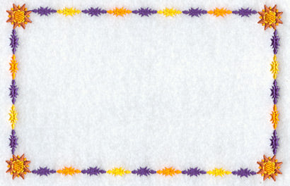 Feathered Star Quilt Label - Lg