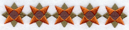 Double Poppy Quilt Border - Lg