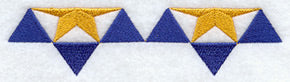 Star of the East Quilt Border - Lg