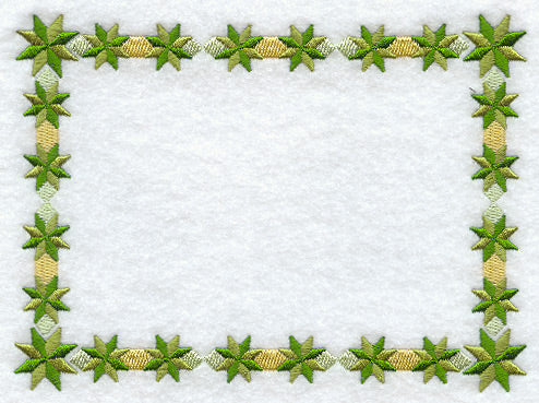 Diamonds Corners Quilt Label - Lg