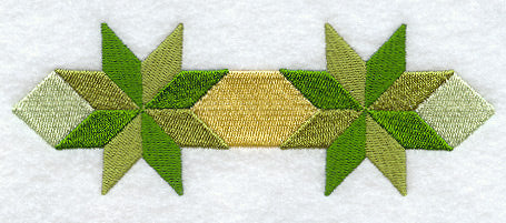 Diamonds in the Corners Border - Lg