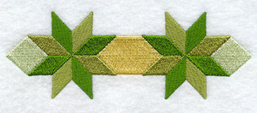 Diamonds in the Corners Border - Lg