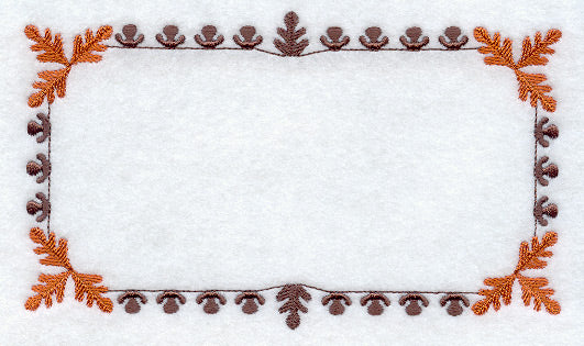 Oak Leaf Quilt Label - Lg