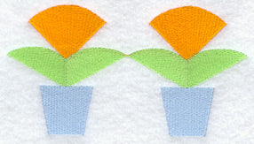 Garden of Friendship Quilt Border - Lg