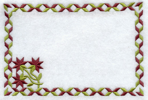 Peony Quilt Label - Lg