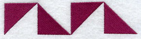 Twisted Star Quilt Border - Lg