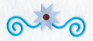 Sunflower II Quilt Border - Lg