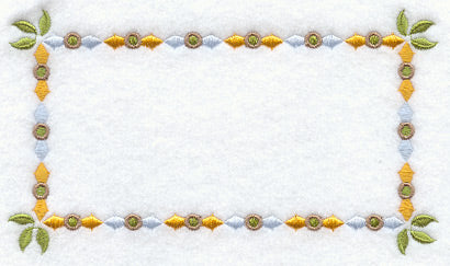 Virginia Wreath Quilt Label - Lg