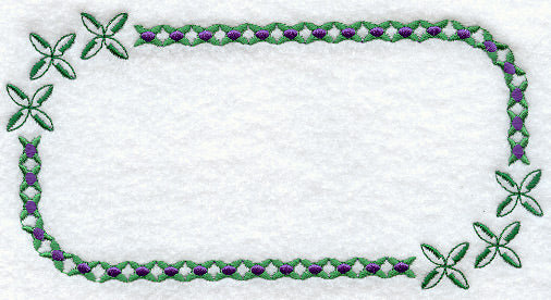 Bay Leaf Quilt Label - Lg