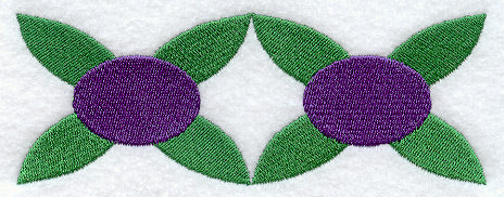Bay Leaf Quilt Border - Lg