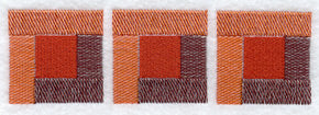 Log Cabin Quilt Border - Lg