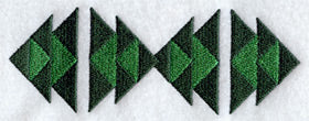 Trees in the Park Quilt Border - Lg