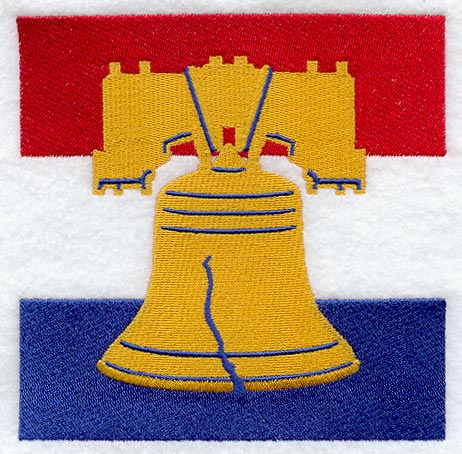 Liberty Bell Quilt Block - Lg