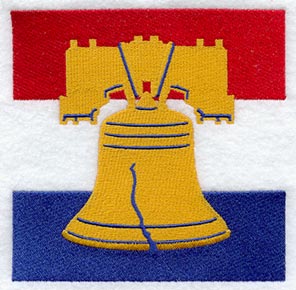 Liberty Bell Quilt Block - Lg