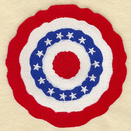 Bunting Quilt Block - Lg