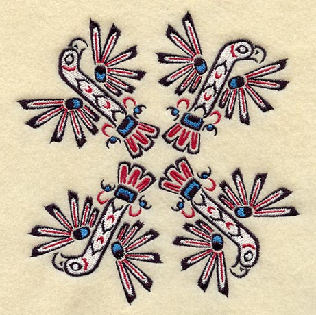 Creation Eagle Quilt Block - 4 Block Lg