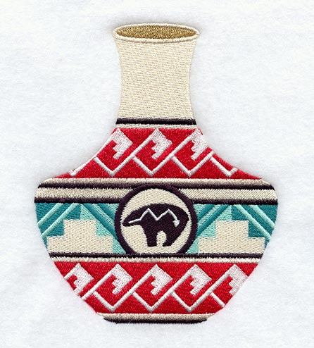 Pottery Quilt Block 2 - Lg