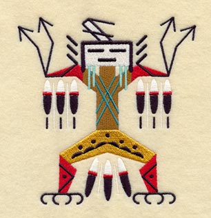 Yei Quilt Block 1 - Lg