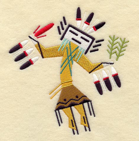 Yei Quilt Block 2 - Lg