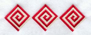 Native American Quilt Border - Lg