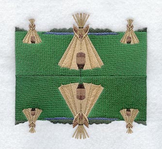 Teepee Quilt Block 2 - 4 Block Lg